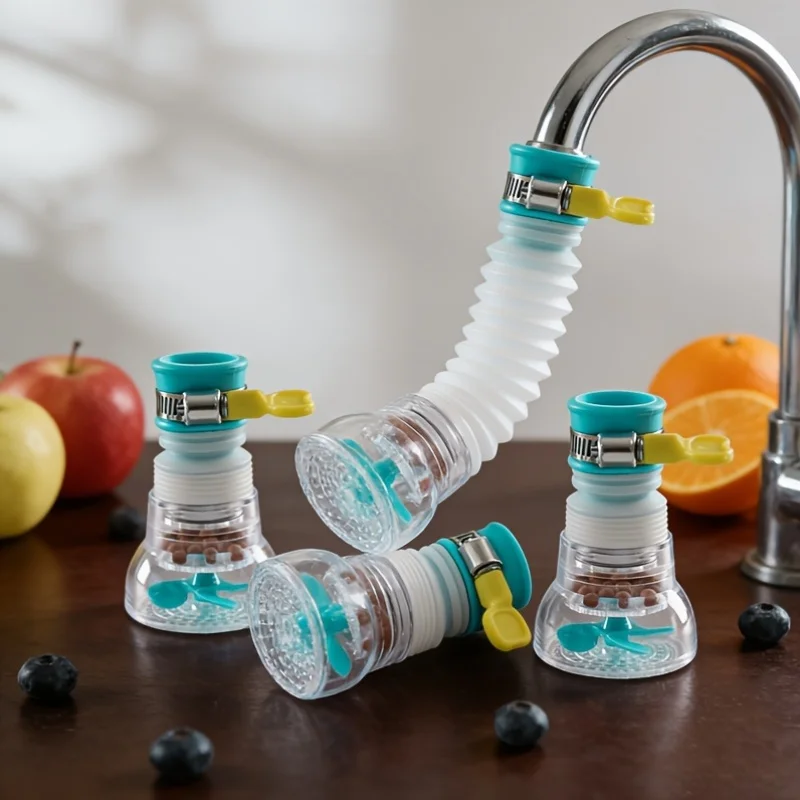 Retractable faucet adapter, faucet filter, household splash-proof shower head, faucet water filter, faucet accessories
Retractable faucet adapter, faucet filter, household splash-proof shower head, faucet water filter, faucet accessories