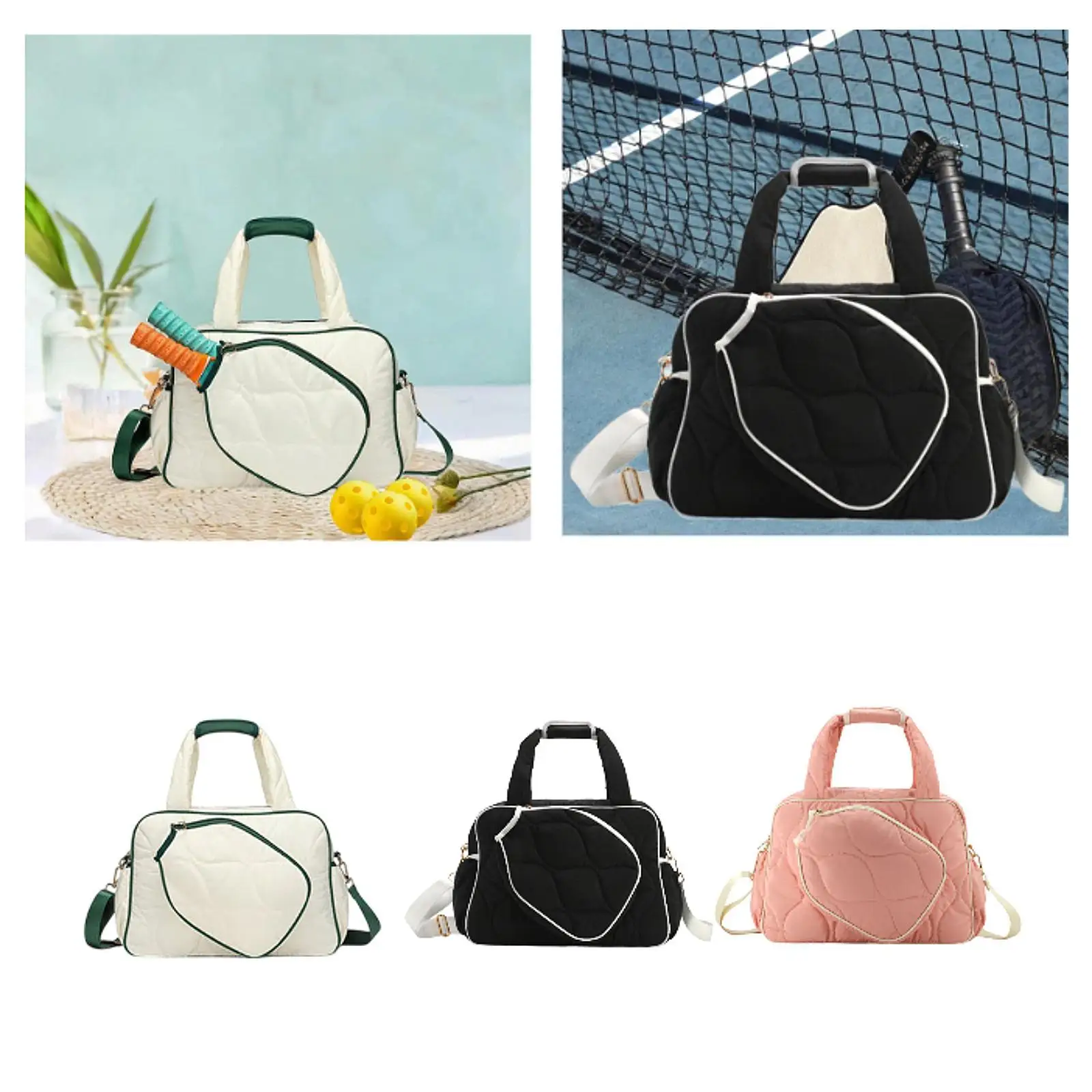 Pickleball Bag Carrying Bag Handbag Multipurpose Large Pickleball Paddle Bag
Pickleball Bag Carrying Bag Handbag Multipurpose Large Pickleball Paddle Bag