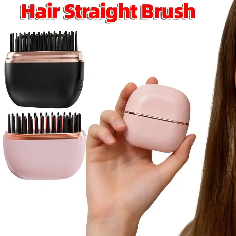 Mini Straightener Comb Anti-Scald Lightweight Hairdressing Tool USB Rechargeable Portable Hair Straight Brush Frizz Control
Mini Straightener Comb Anti-Scald Lightweight Hairdressing Tool USB Rechargeable Portable Hair Straight Brush Frizz Control