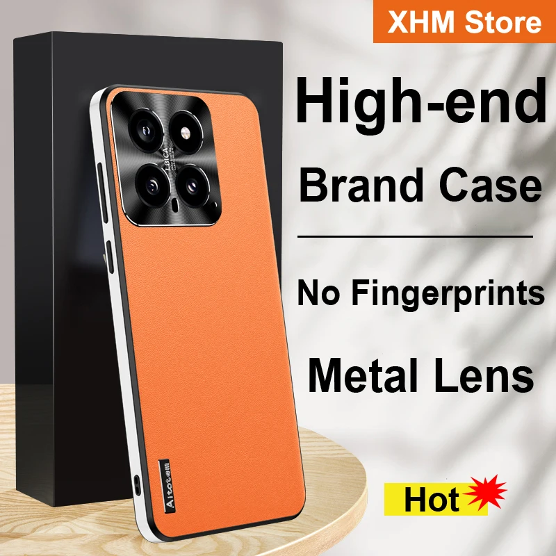 Матовый кожаный чехол для Xiaomi 14 Pro, высококачественный брендовый чехол для задней панели телефона Xiaomi 14 Pro Mi Mi14, Модный чехол-бампер с подушкой безопасности
Матовый кожаный чехол для Xiaomi 14 Pro, высококачественный брендовый чехол для задней панели телефона Xiaomi 14 Pro Mi Mi14, Модный чехол-бампер с подушкой безопасности