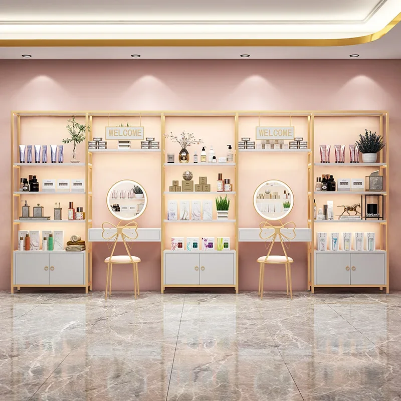 Premium Cosmetics Display Cabinet Beauty Salon Makeup Skin Care Products Cabinet Shelf with
Premium Cosmetics Display Cabinet Beauty Salon Makeup Skin Care Products Cabinet Shelf with