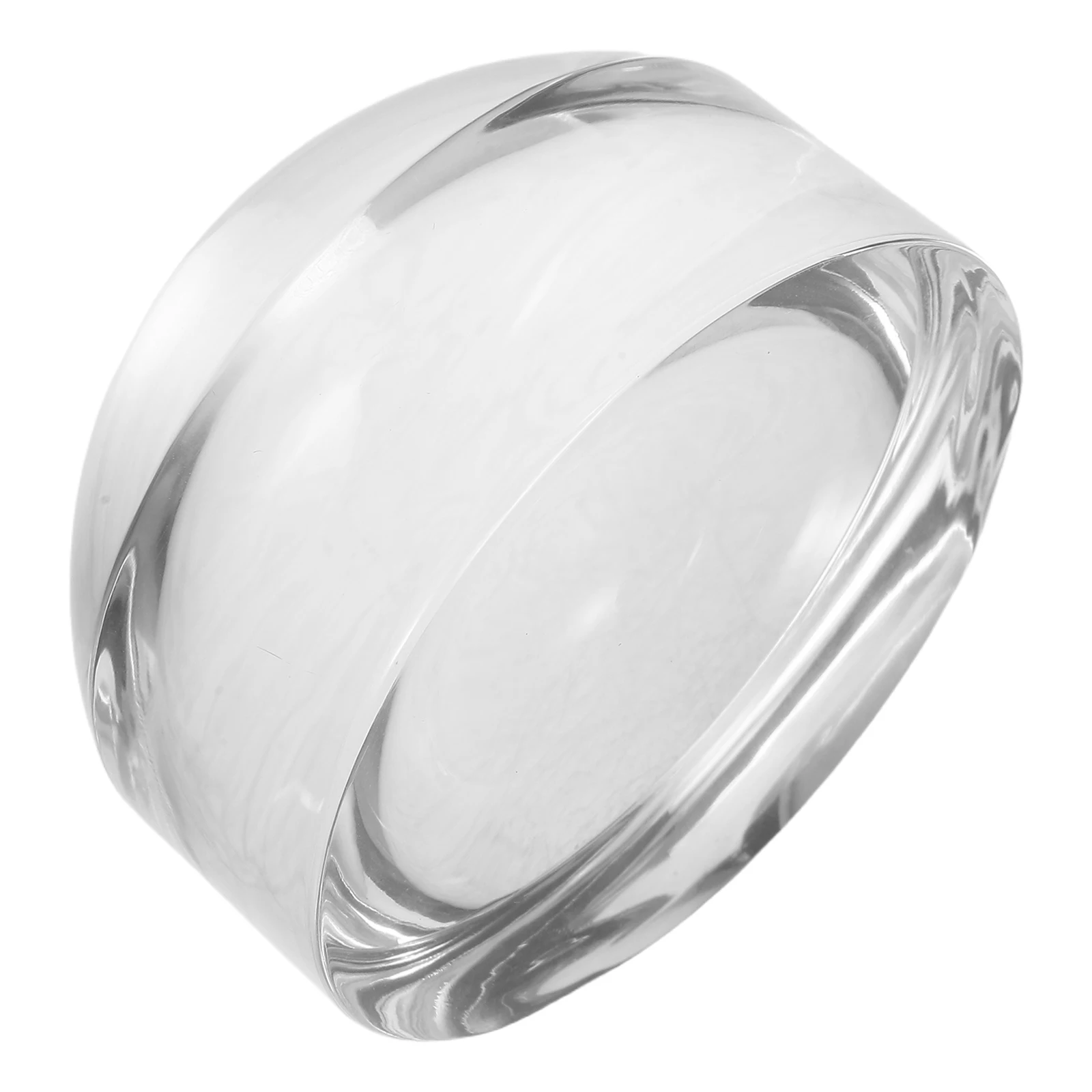 65Mm Portable Magnifier 10X Dome Shaped Acrylic Lens for Full Page Reading Document Examination Map Navigation Compact
65Mm Portable Magnifier 10X Dome Shaped Acrylic Lens for Full Page Reading Document Examination Map Navigation Compact