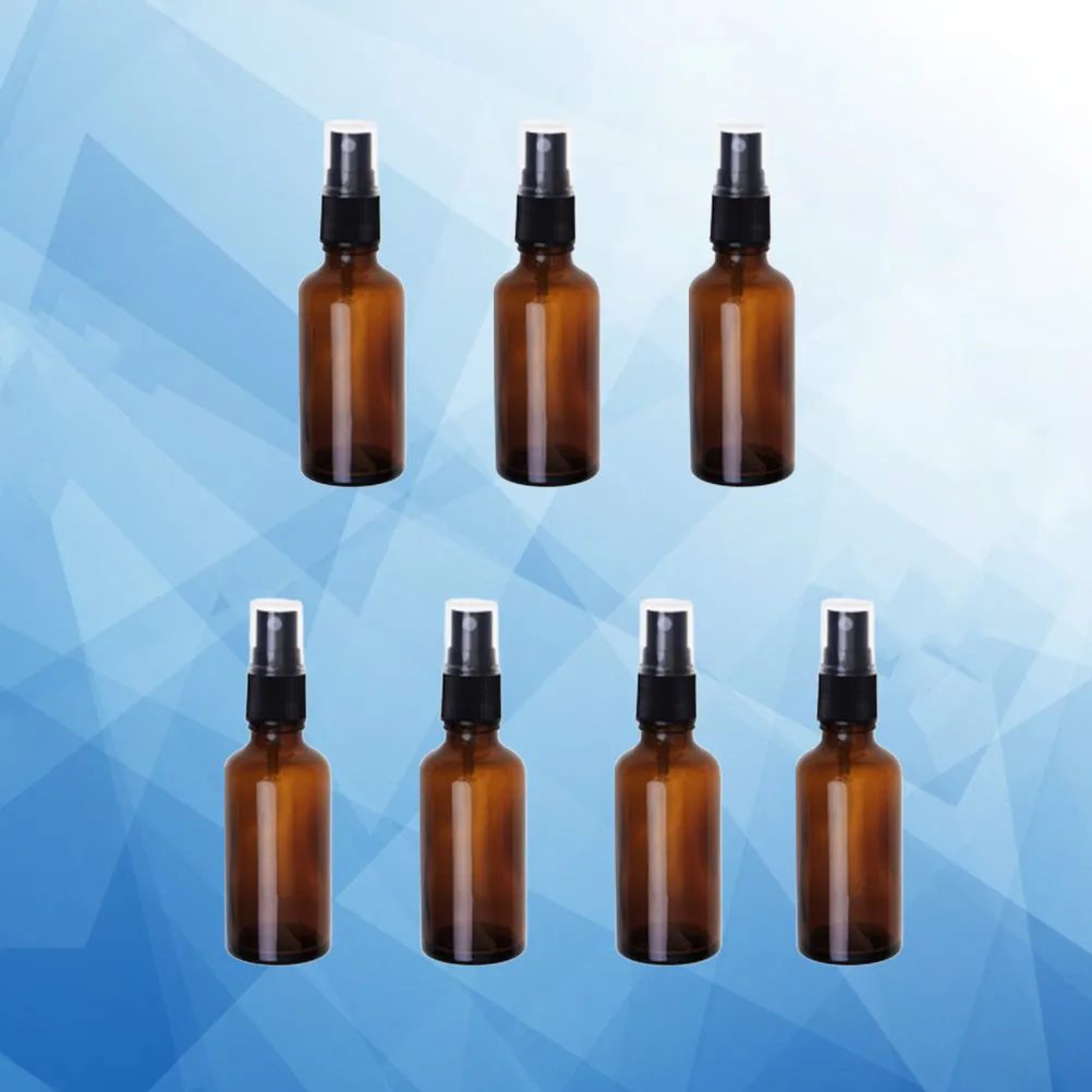 7Pcs Brown Glass Sprayer Refillable Lightweight Durable for Makeup Water Perfume Essential Oil Subpackaging Spray Bottle
7Pcs Brown Glass Sprayer Refillable Lightweight Durable for Makeup Water Perfume Essential Oil Subpackaging Spray Bottle