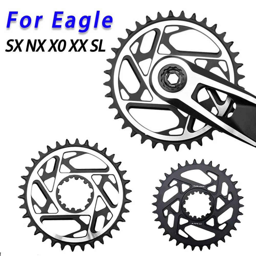 3 bolt direct mount chainring For SRAM SX NX X0 XX SL Eagle crankset Norrow Wide Teeth 3mm Offset Sprocket MTB Chainwheel
3 bolt direct mount chainring For SRAM SX NX X0 XX SL Eagle crankset Norrow Wide Teeth 3mm Offset Sprocket MTB Chainwheel