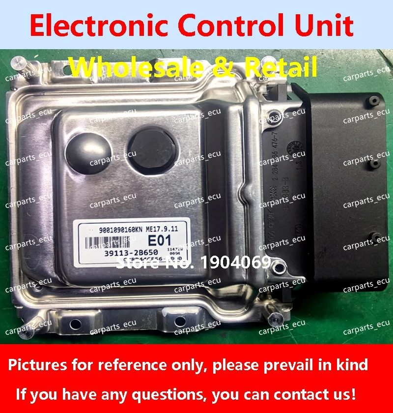 For Hyundai Elantra Car Engine Computer Board/ECU/ME17.9.11 39113-2B650 E01/39130-2B550 G73/39118-2BAD1 L602/39103-02050 0174
For Hyundai Elantra Car Engine Computer Board/ECU/ME17.9.11 39113-2B650 E01/39130-2B550 G73/39118-2BAD1 L602/39103-02050 0174