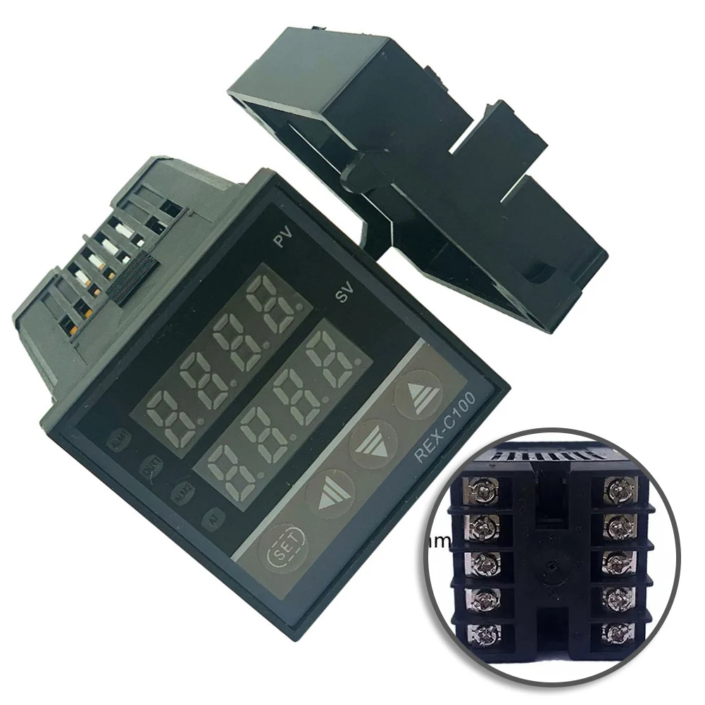 Digital Temperature Controller with For SSR Output and K Type Thermocouple Input DC 3-32V Input Voltage 40A Output Current
Digital Temperature Controller with For SSR Output and K Type Thermocouple Input DC 3-32V Input Voltage 40A Output Current
