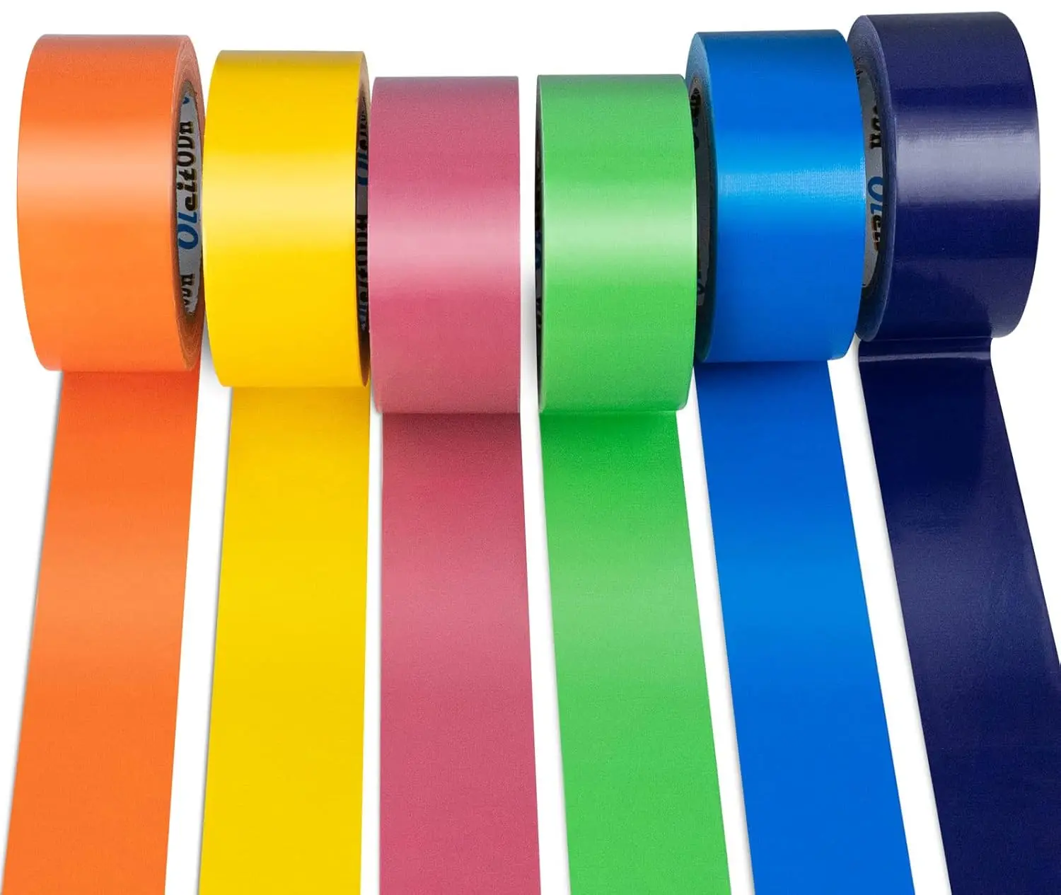 6 Pack Rainbow Colored Duct Tape Bulk, 2 Inch x 180 Yards Heavy Duty Color Duct Tape Rolls, No Residue,Water of & Tear
6 Pack Rainbow Colored Duct Tape Bulk, 2 Inch x 180 Yards Heavy Duty Color Duct Tape Rolls, No Residue,Water of & Tear