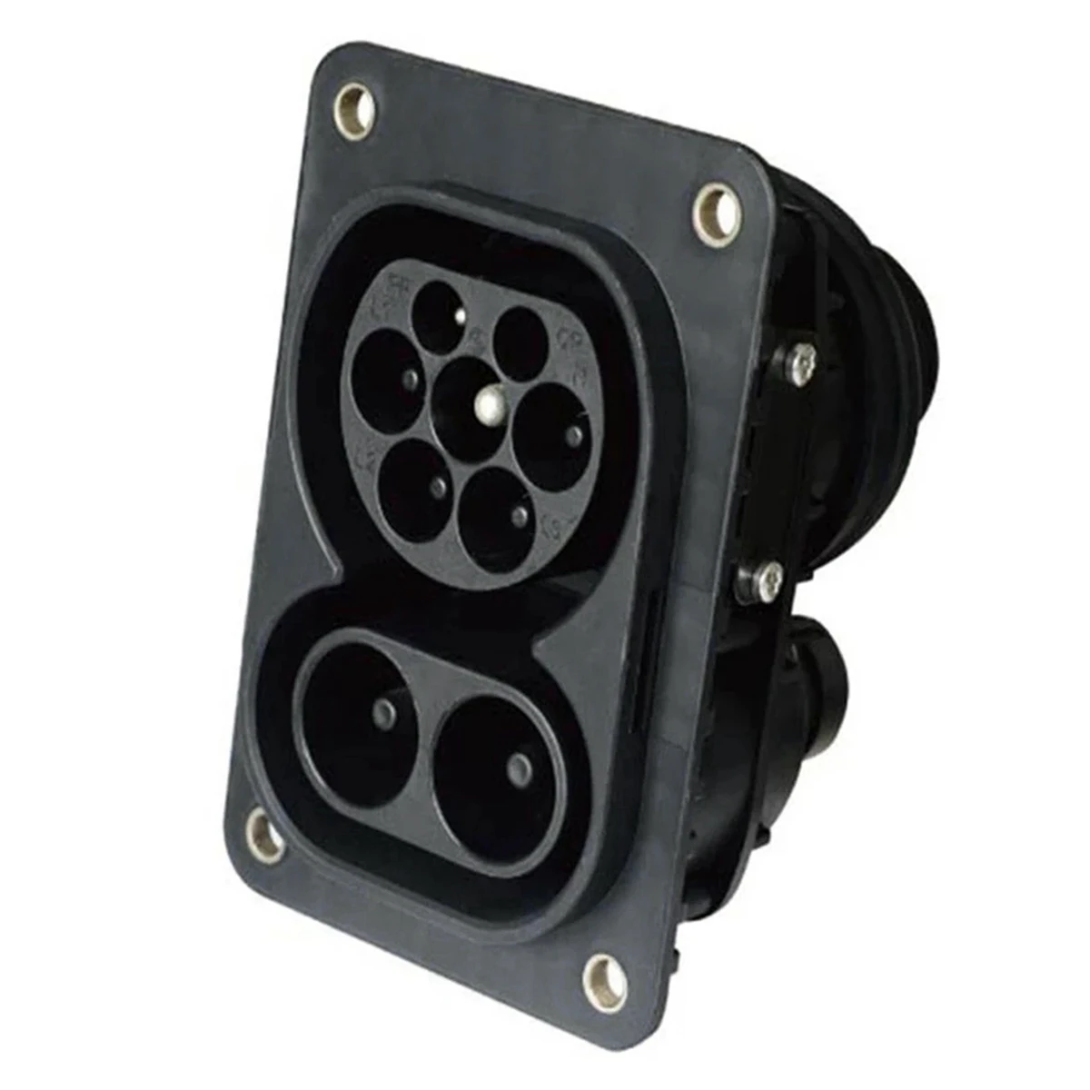 CCS Type 2 EV Female Combo 2 Socket 1000V 62196-3 Electric Car Fast Charging DC150A 850V DC
CCS Type 2 EV Female Combo 2 Socket 1000V 62196-3 Electric Car Fast Charging DC150A 850V DC