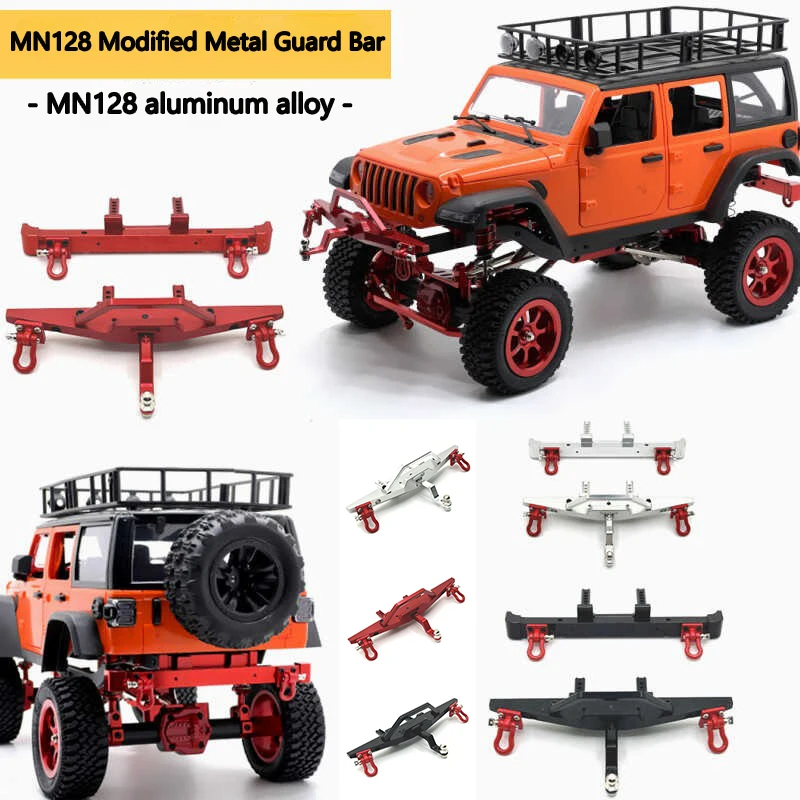 MN 1/12 MN128 Wrangler RC Автомобильные детали с дистанционным управлением Металлические модернизированные защитные ограждения переднего и заднего бампера
MN 1/12 MN128 Wrangler RC Автомобильные детали с дистанционным управлением Металлические модернизированные защитные ограждения переднего и заднего бампера