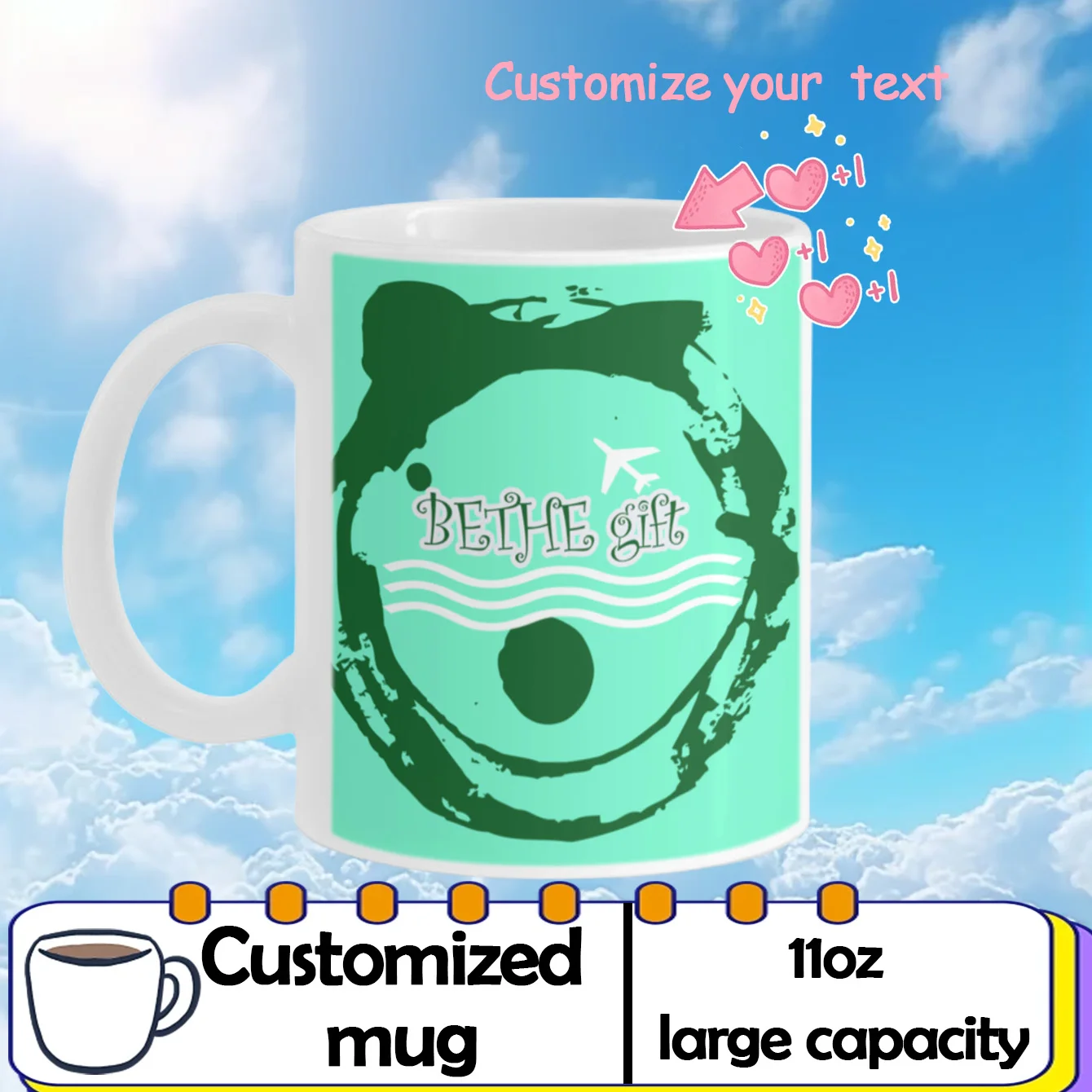 Кружка по индивидуальному заказу большой вместимости Персонализированная чашка с изображением текстового имени персонализированный подарок
Кружка по индивидуальному заказу большой вместимости Персонализированная чашка с изображением текстового имени персонализированный подарок