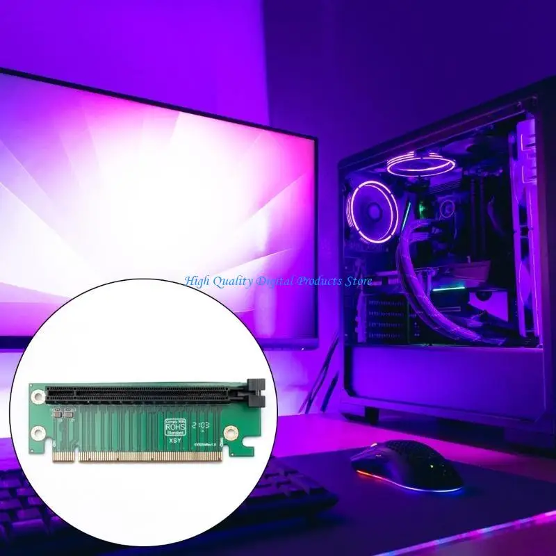 U2JE Solid PCIe 16x Male to Female Risers Cable for Secure Graphics Card Connection 
U2JE Solid PCIe 16x Male to Female Risers Cable for Secure Graphics Card Connection