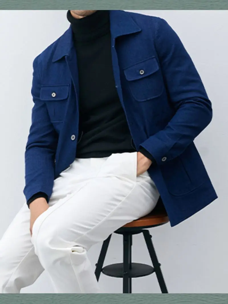 Autumn Retro Denim Tooling Jacket Men Italian Style No Lining Hunting Coat Fashion Multi-pocket Casual Cargo jacket Male Clothes
Autumn Retro Denim Tooling Jacket Men Italian Style No Lining Hunting Coat Fashion Multi-pocket Casual Cargo jacket Male Clothes