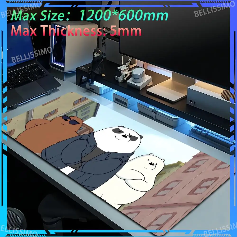 Mouse Game accessories W_we_Bare_Bears Desk mats Pad Oversized Gaming 1200X600MM Computer cabinet pads Floor mats Mouse Pad
Mouse Game accessories W_we_Bare_Bears Desk mats Pad Oversized Gaming 1200X600MM Computer cabinet pads Floor mats Mouse Pad