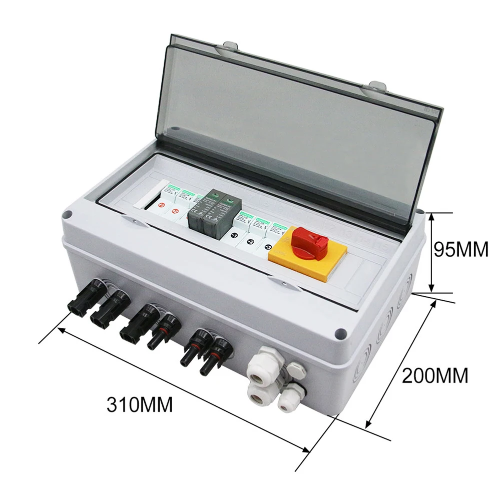 Power Distribution Out PV Combiner Box Electrical Supplies Brand New High Quality For Residential Rooftop Plants
Power Distribution Out PV Combiner Box Electrical Supplies Brand New High Quality For Residential Rooftop Plants