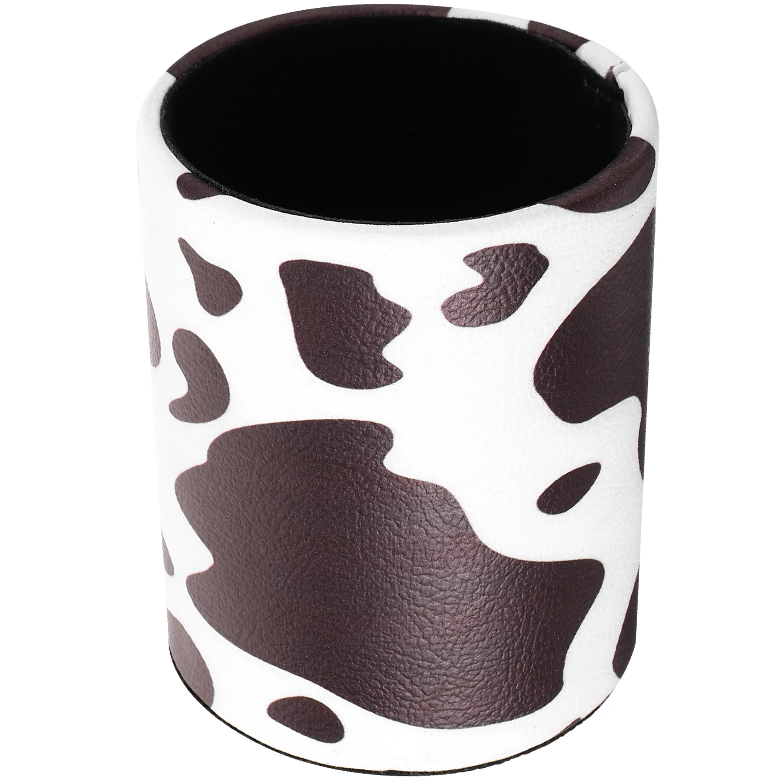 Retro PU Pen Holder Desk Stationery Organizer Cow Print Makeup Brush Cup Office Study Storage Solution 
Retro PU Pen Holder Desk Stationery Organizer Cow Print Makeup Brush Cup Office Study Storage Solution
