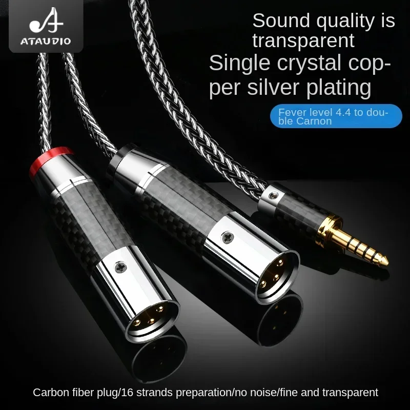 Кабель Hi-Fi от 4,4 мм до 2XLR, высококачественный кабель для обновления OCC Sony WM1A/1Z PHA-1A/2A Z1R 4,4 мм с серебряным покрытием
Кабель Hi-Fi от 4,4 мм до 2XLR, высококачественный кабель для обновления OCC Sony WM1A/1Z PHA-1A/2A Z1R 4,4 мм с серебряным покрытием