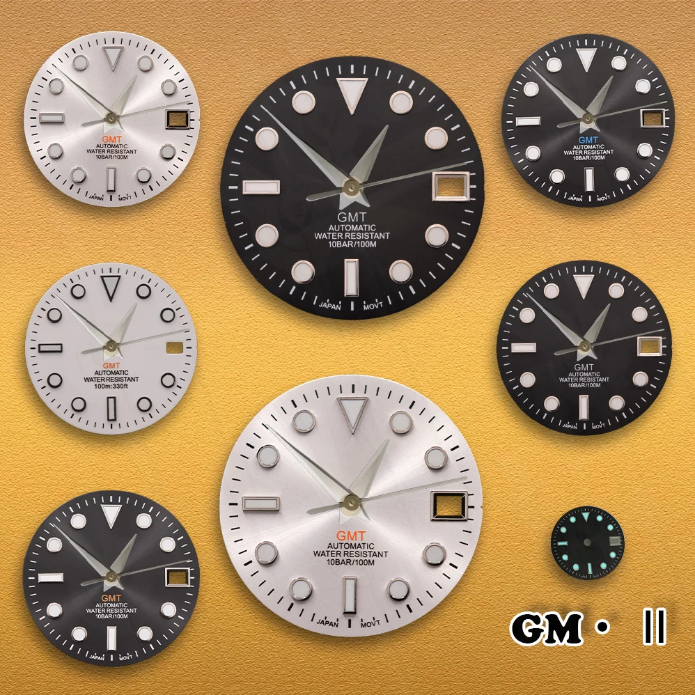 SEI new NG 28.5mm S Logo Black GMT Dial Fit NH34 Movement Ice Blue Luminous Sunray Black Dial Watch Modification Accessories
SEI new NG 28.5mm S Logo Black GMT Dial Fit NH34 Movement Ice Blue Luminous Sunray Black Dial Watch Modification Accessories