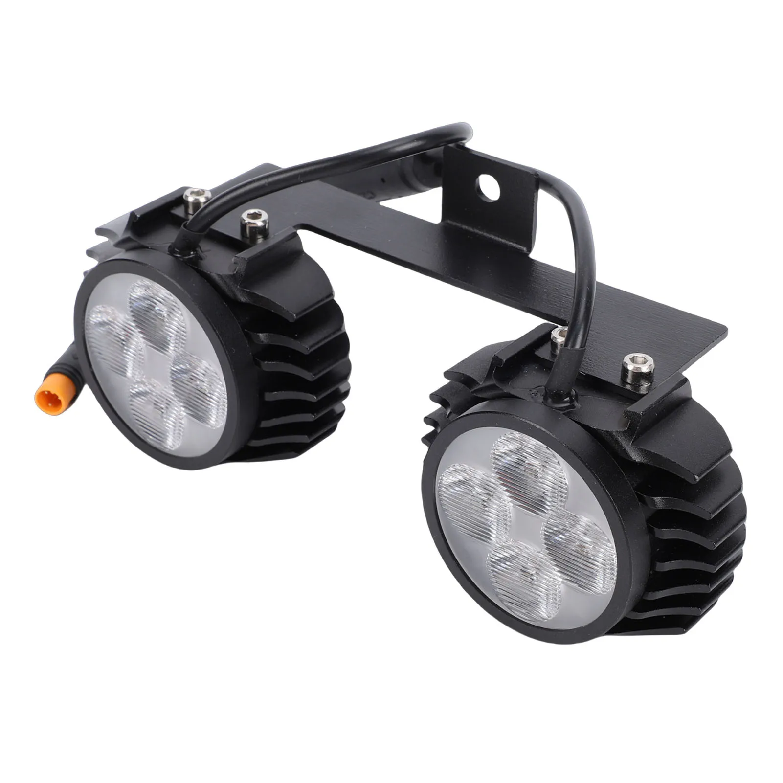 Electric Scooter Double Head Front Light Fit for Waterproofing High Brightness LED Electric Scooter Handlebar Lamp
Electric Scooter Double Head Front Light Fit for Waterproofing High Brightness LED Electric Scooter Handlebar Lamp
