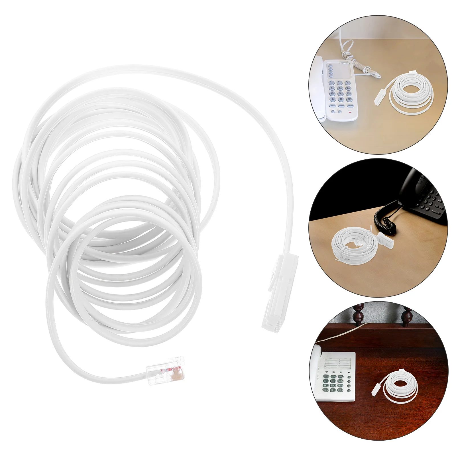 3M Uk Telephone Cable British Line Cord for Landline Phone Modem Fax Machine Home Office Extension
3M Uk Telephone Cable British Line Cord for Landline Phone Modem Fax Machine Home Office Extension