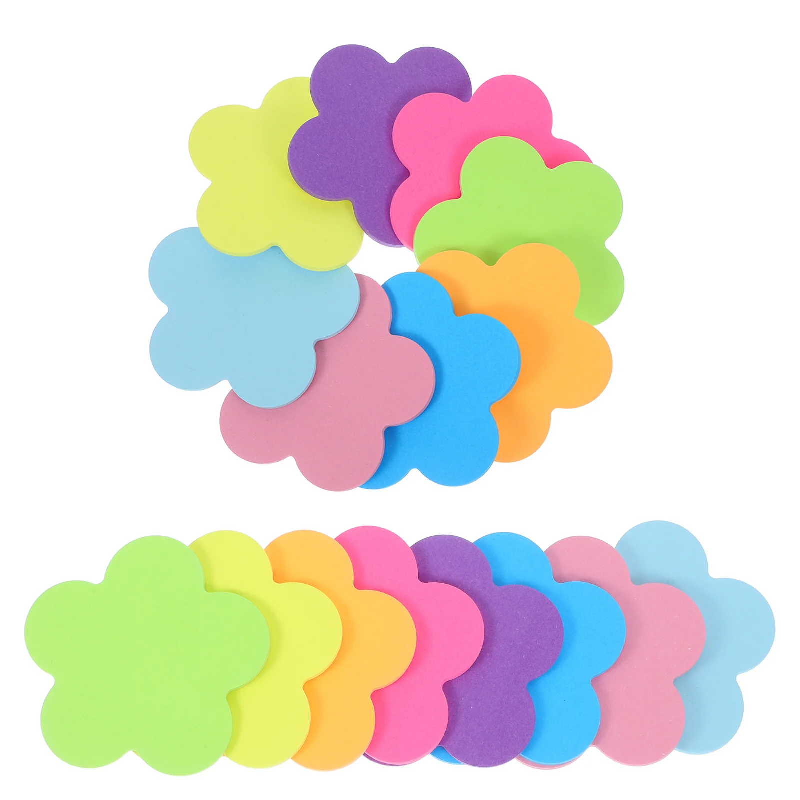 16Pcs Plum Blossom Colorful Memo Pads Fluorescent Adhesive Tabs for Office Study School Supplies Book Sticky Tabs
16Pcs Plum Blossom Colorful Memo Pads Fluorescent Adhesive Tabs for Office Study School Supplies Book Sticky Tabs