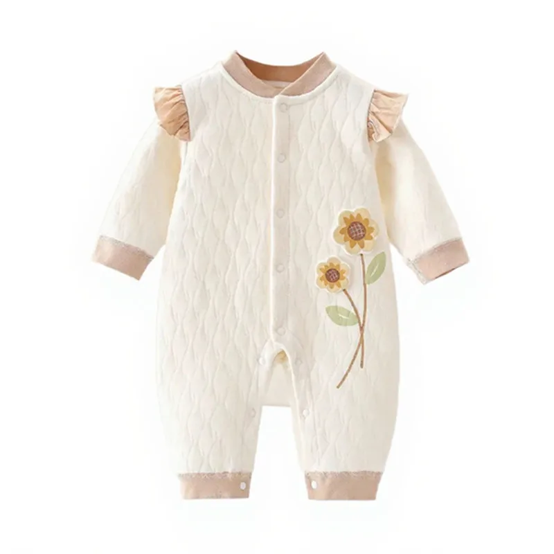 Baby Girls Princess lace Jumpsuit Newborn Combed Cotton Air Cotton Romper Autumn and Winter Long Sleeve thick Clothes 0-2 Yeas
Baby Girls Princess lace Jumpsuit Newborn Combed Cotton Air Cotton Romper Autumn and Winter Long Sleeve thick Clothes 0-2 Yeas