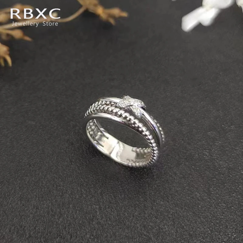 RBXC Classic Hot Selling Classic Brand Luxury Jewelry Diamond X Ring For Women White Gold 925 Sterling Silver White Gold Gifts
RBXC Classic Hot Selling Classic Brand Luxury Jewelry Diamond X Ring For Women White Gold 925 Sterling Silver White Gold Gifts