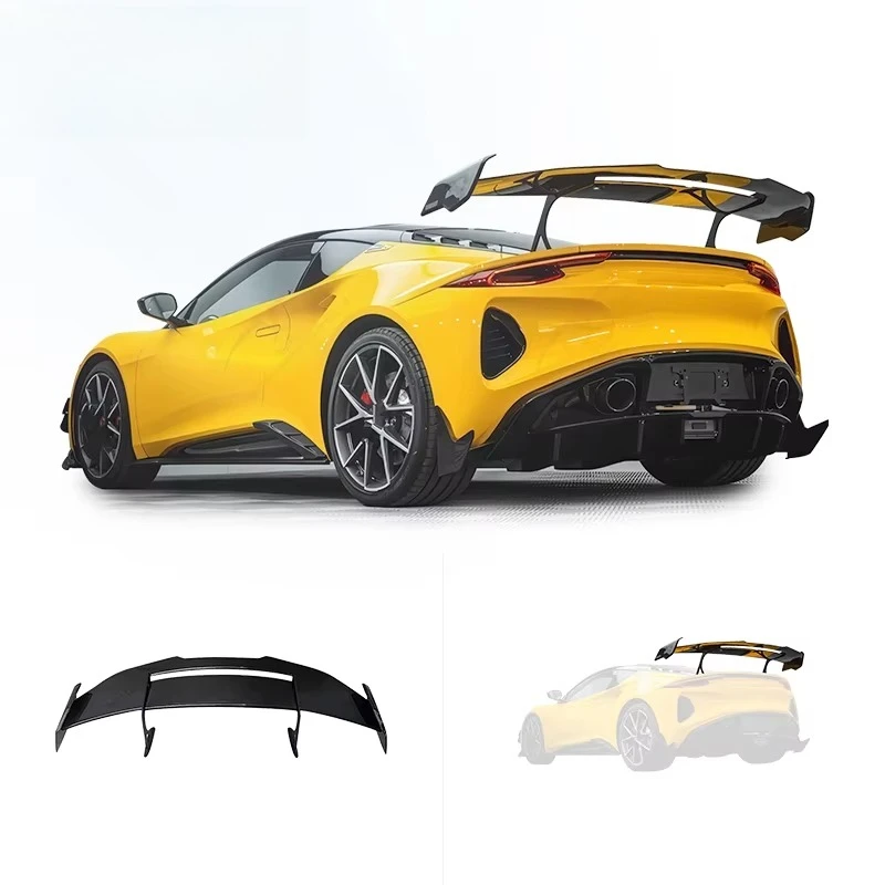 For Lotus Emira Body Kit Upgrade Mono Style Carbon Fiber Car Spoiler Trunk Spoiler GT Wing Car Exterior Parts Modification
For Lotus Emira Body Kit Upgrade Mono Style Carbon Fiber Car Spoiler Trunk Spoiler GT Wing Car Exterior Parts Modification