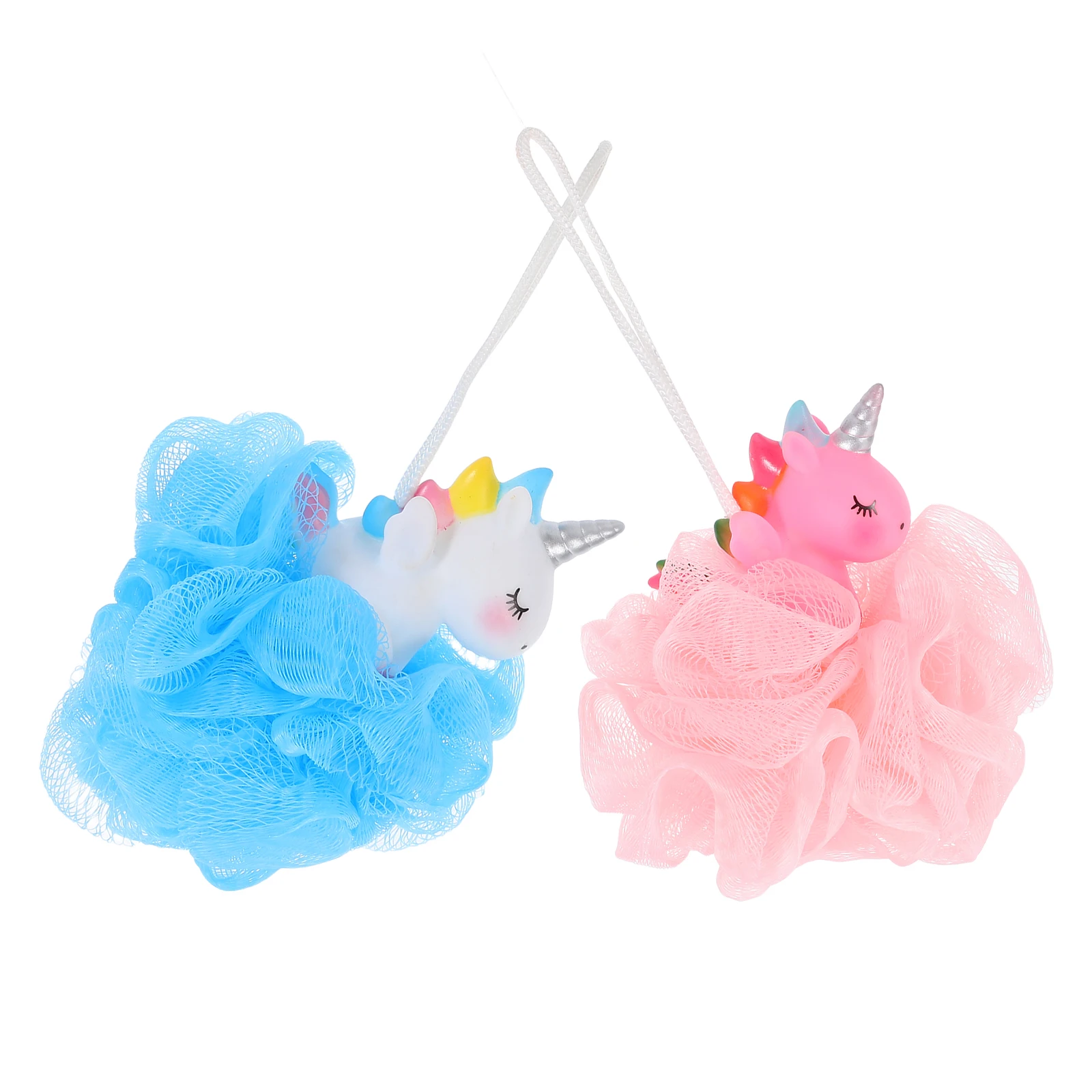 2Pcs Unicorn Bath Scrubber Balls Fun Cartoon Design Exfoliating Shower Net Easy Use Bathing Accessory Gift
2Pcs Unicorn Bath Scrubber Balls Fun Cartoon Design Exfoliating Shower Net Easy Use Bathing Accessory Gift