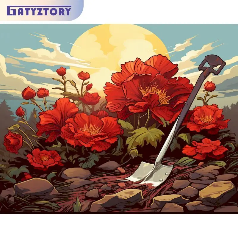 GATYZTORY Paint By Numbers For Adults Children DIY HandPainted Oil Painting Flowers Picture Paint Home Decoration Custom Gift
GATYZTORY Paint By Numbers For Adults Children DIY HandPainted Oil Painting Flowers Picture Paint Home Decoration Custom Gift
