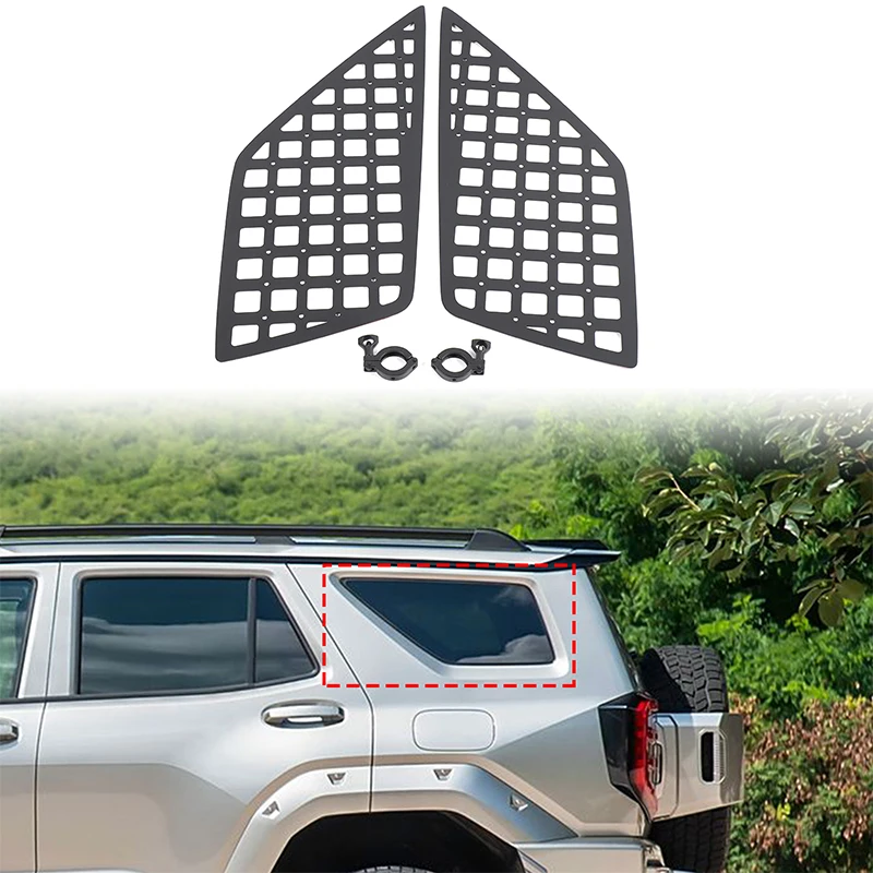 For Great Wall Tank 400 2023+ Aluminum Alloy Black car trunk side window honeycomb board tool bracket Car accessories 2Pcs
For Great Wall Tank 400 2023+ Aluminum Alloy Black car trunk side window honeycomb board tool bracket Car accessories 2Pcs