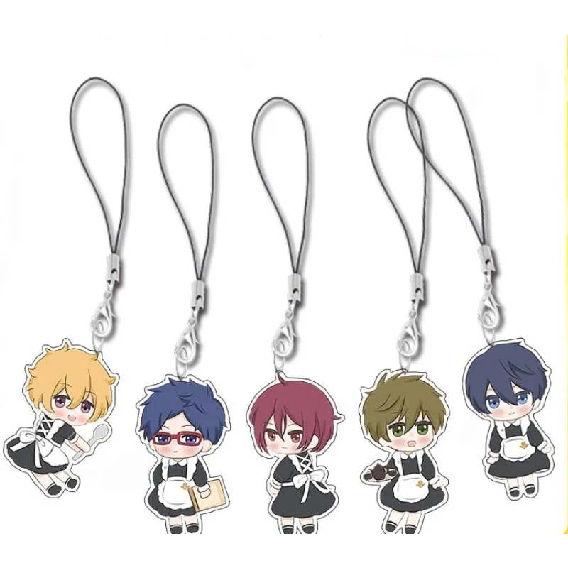 Free! Phone Chain Nanase Haruka Rin Matsuoka Anime Peripherals Schoolbag Originality Good-looking Ornaments Delicate Pendant New
Free! Phone Chain Nanase Haruka Rin Matsuoka Anime Peripherals Schoolbag Originality Good-looking Ornaments Delicate Pendant New