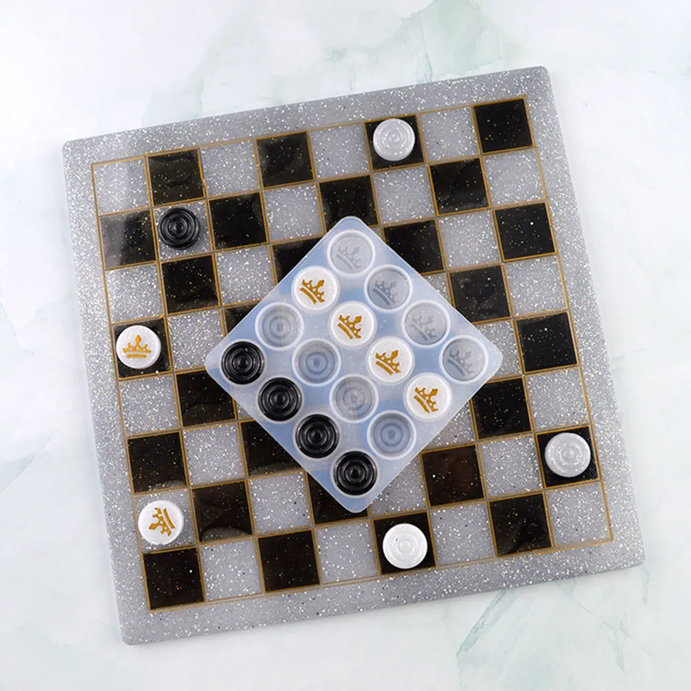 2Pcs Chess Silicone Mold Premium High-Quality Reusable DIY Mould for Epoxy Resin Casting Decorative Ornaments Creative Gift
2Pcs Chess Silicone Mold Premium High-Quality Reusable DIY Mould for Epoxy Resin Casting Decorative Ornaments Creative Gift