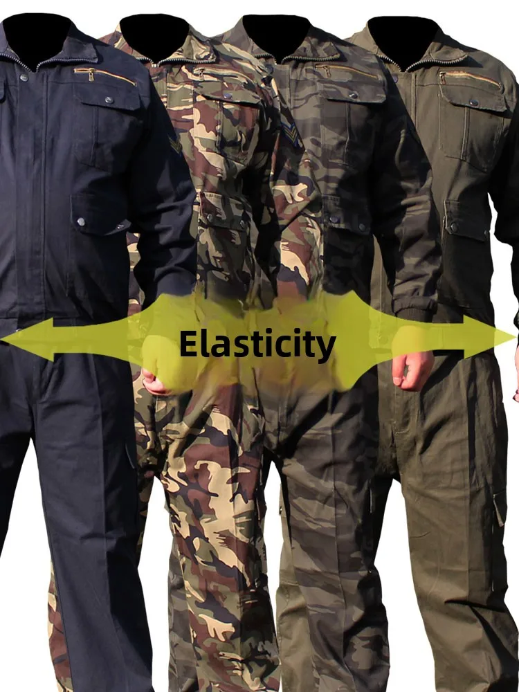 Men's plus Size Cotton Workwear Elastic Thickened Set Top Work Uniform Labor Protection Clothing Spring Factory Workshop
Men's plus Size Cotton Workwear Elastic Thickened Set Top Work Uniform Labor Protection Clothing Spring Factory Workshop