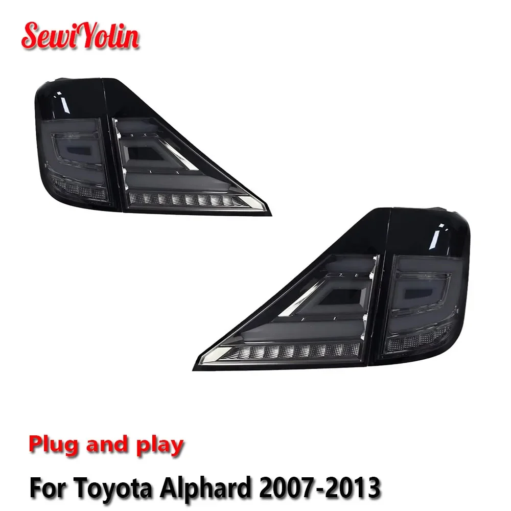 Car LED Tail Light Accessories For Toyota Alphard 2007-2013 Auto Rear Fog DRL Brake Turn Signal Lamp Plug and Play
Car LED Tail Light Accessories For Toyota Alphard 2007-2013 Auto Rear Fog DRL Brake Turn Signal Lamp Plug and Play