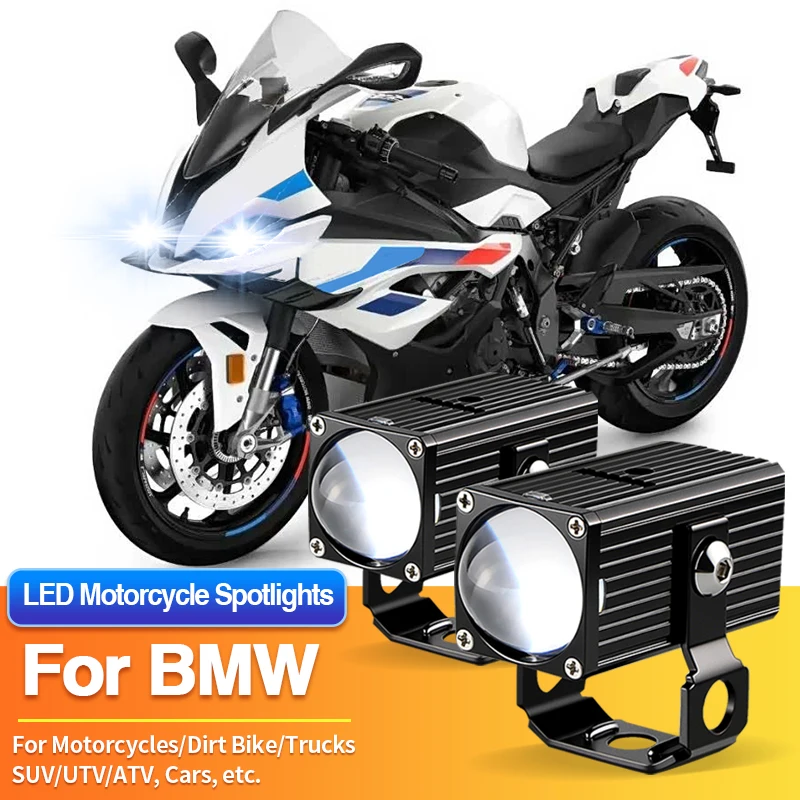 1/2PCS LED Motorcycles Headlight White Spotlight Truck Car SUV ATV 12V for BMW S1000RR/S1000XR/K1600/R1200G/R1200GS/F800GS
1/2PCS LED Motorcycles Headlight White Spotlight Truck Car SUV ATV 12V for BMW S1000RR/S1000XR/K1600/R1200G/R1200GS/F800GS