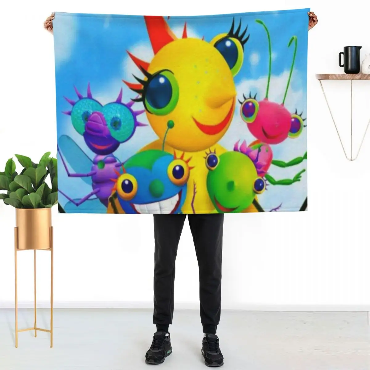 Miss Spiders Sunny Patch Friends Throw Blanket Cozy Throw Blanket for Bed Sofa Chair
Miss Spiders Sunny Patch Friends Throw Blanket Cozy Throw Blanket for Bed Sofa Chair