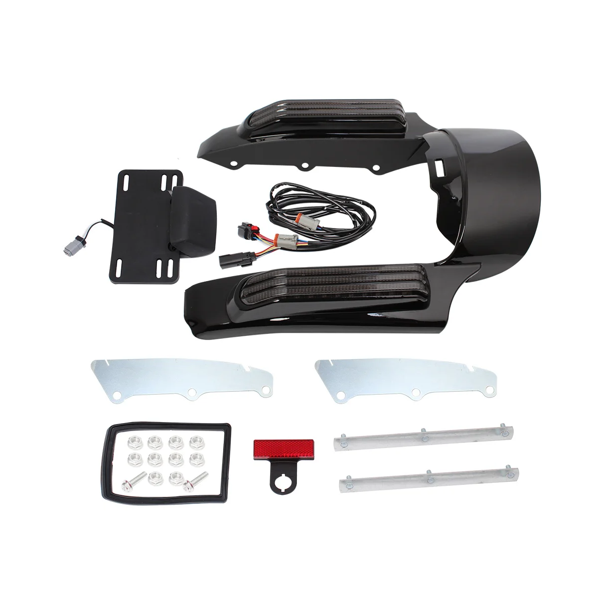 Motorcycle Rear Fascia LED Running Brake Turn Light for Touring Road King FLHR Street Glide FLHX 14-20 Smoke
Motorcycle Rear Fascia LED Running Brake Turn Light for Touring Road King FLHR Street Glide FLHX 14-20 Smoke