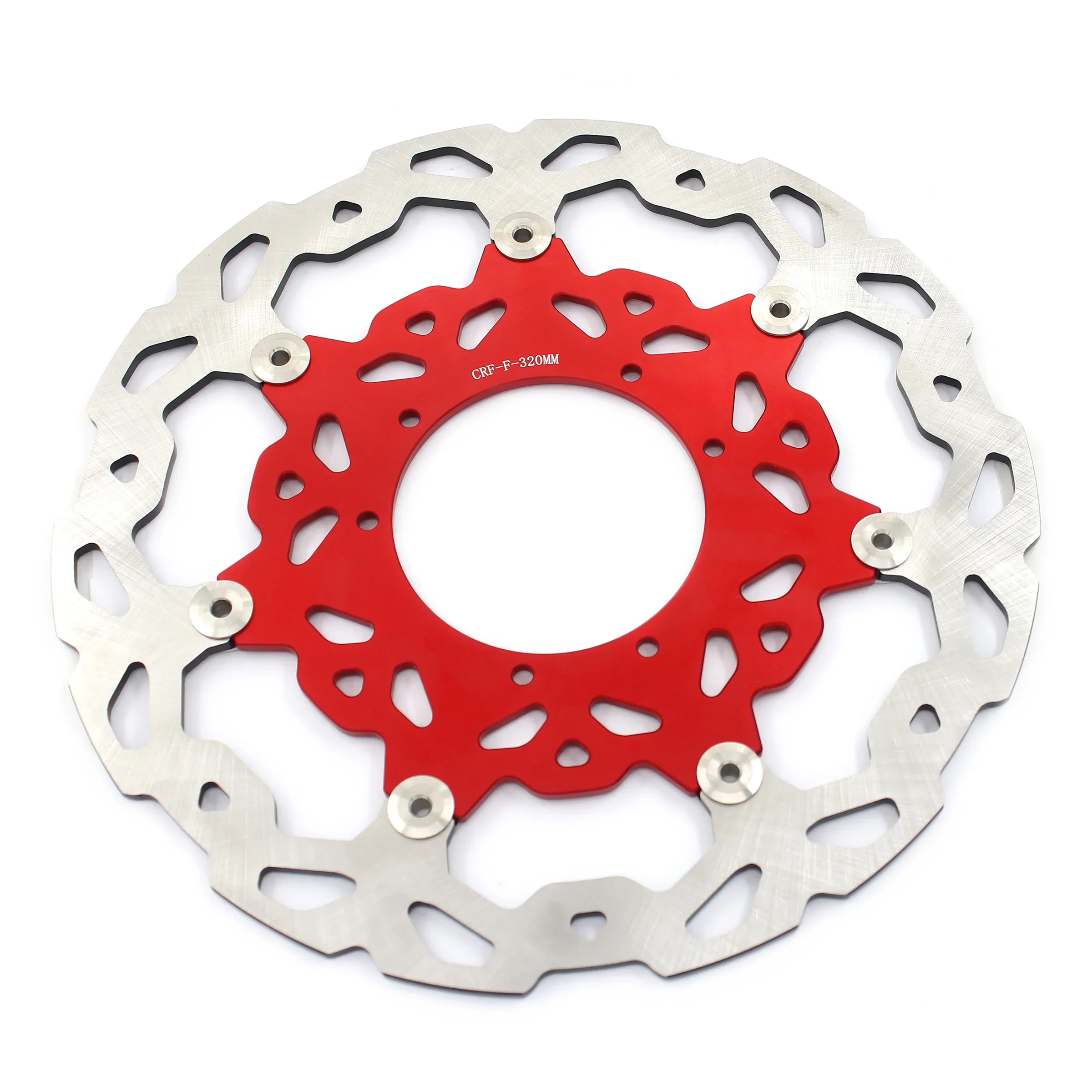 KKE Motorcycle Aluminium Brake Rotor 320mm Floating Front Brake Disc Pedal Compatible with HONDA CRF250R/X CRF450R/X CR125/250
KKE Motorcycle Aluminium Brake Rotor 320mm Floating Front Brake Disc Pedal Compatible with HONDA CRF250R/X CRF450R/X CR125/250