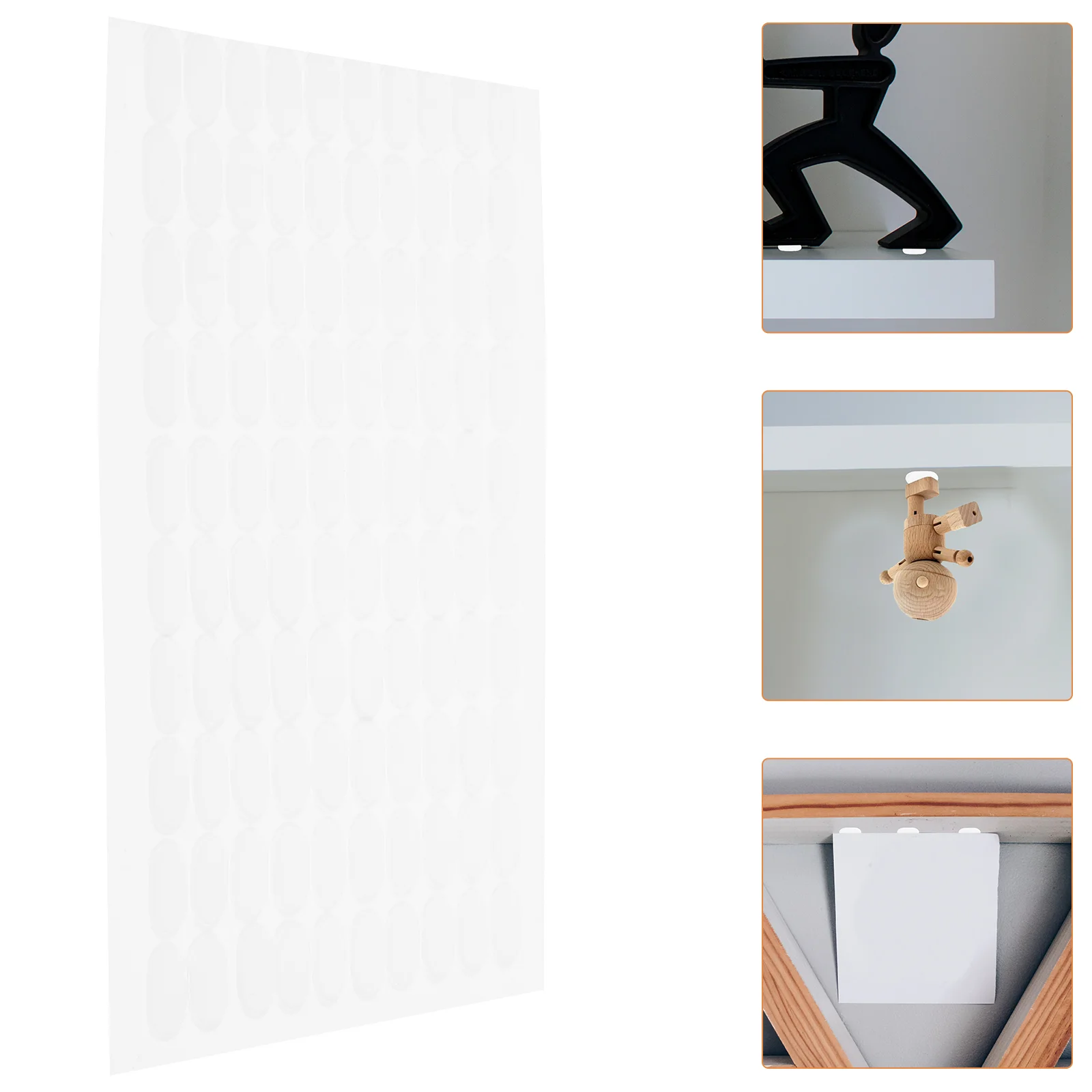 Gel Dots Removable Wall Hanging Transparent Clear Tack for Museum Sticky Putty Double Sided Tape
Gel Dots Removable Wall Hanging Transparent Clear Tack for Museum Sticky Putty Double Sided Tape