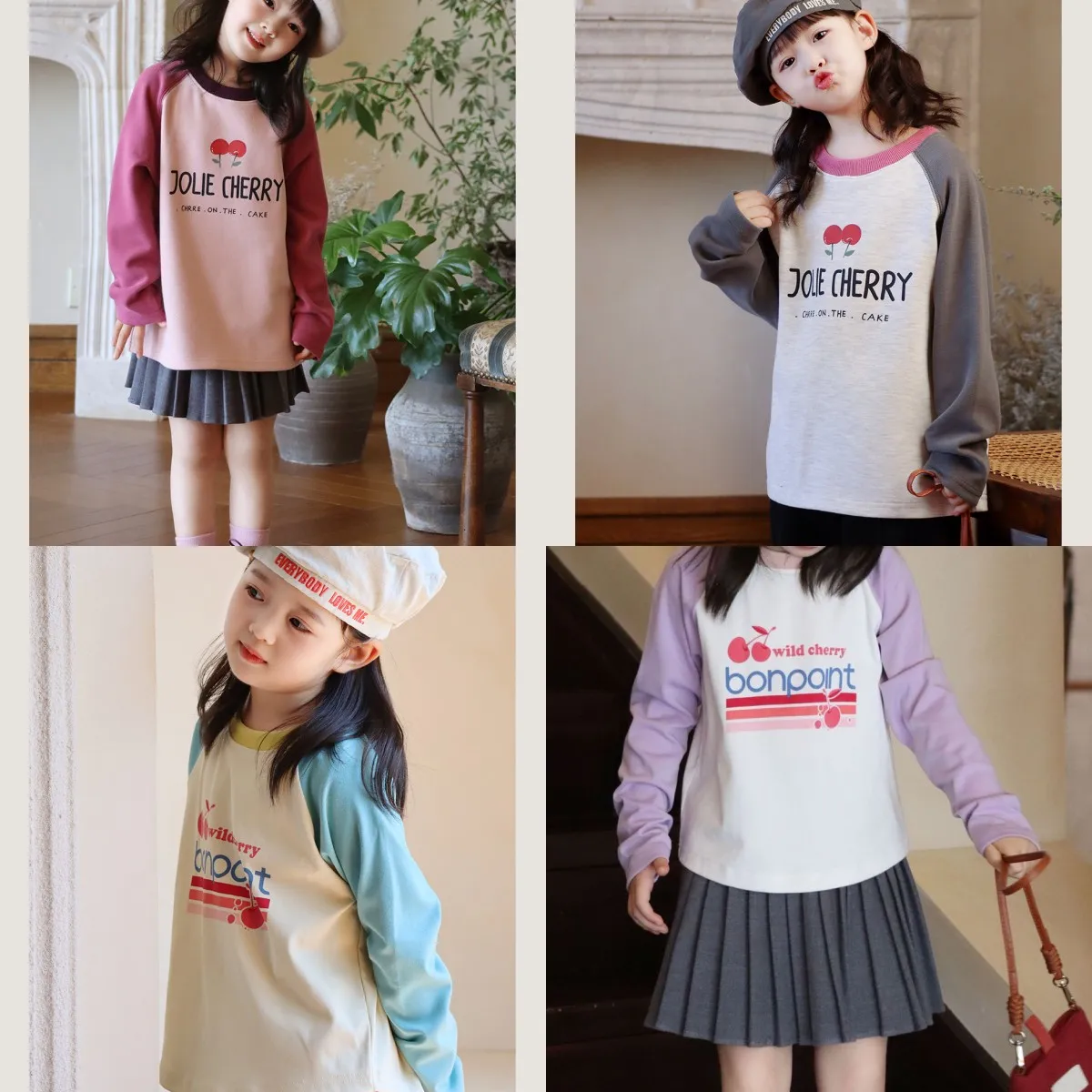 Kids Girls T Shirt 24 Autumn New Toddler Baby Girls Clothes Cute Cherry Print Cotton Long Sleeved T-shirt
Kids Girls T Shirt 24 Autumn New Toddler Baby Girls Clothes Cute Cherry Print Cotton Long Sleeved T-shirt