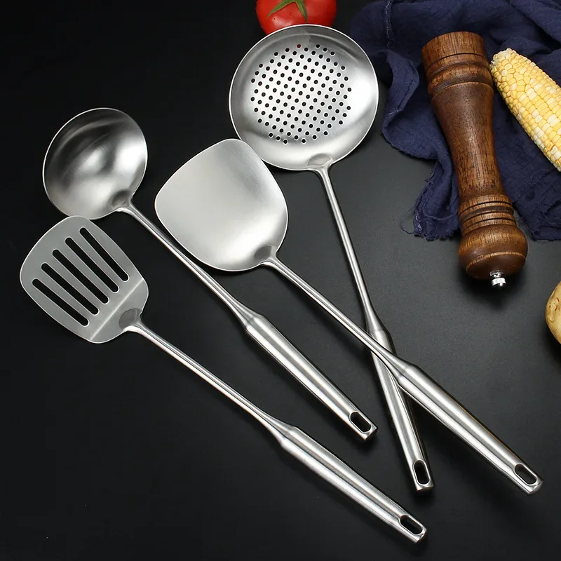 6PCS Wok Spatula 304 Stainless Steel Non-magnetic Wok Turner Stir Fry Spatula for Cooking Kitchen Accessories Utensils
6PCS Wok Spatula 304 Stainless Steel Non-magnetic Wok Turner Stir Fry Spatula for Cooking Kitchen Accessories Utensils