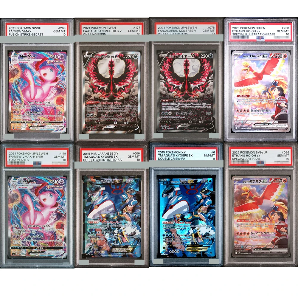 2021 Proxy Ptcg Graded Collection Card Swsh Fa/mew Ethans Ho-Oh Ex Vamx Fusion Strike-Secret #269 Gem Mt 10 Trading Cards
2021 Proxy Ptcg Graded Collection Card Swsh Fa/mew Ethans Ho-Oh Ex Vamx Fusion Strike-Secret #269 Gem Mt 10 Trading Cards