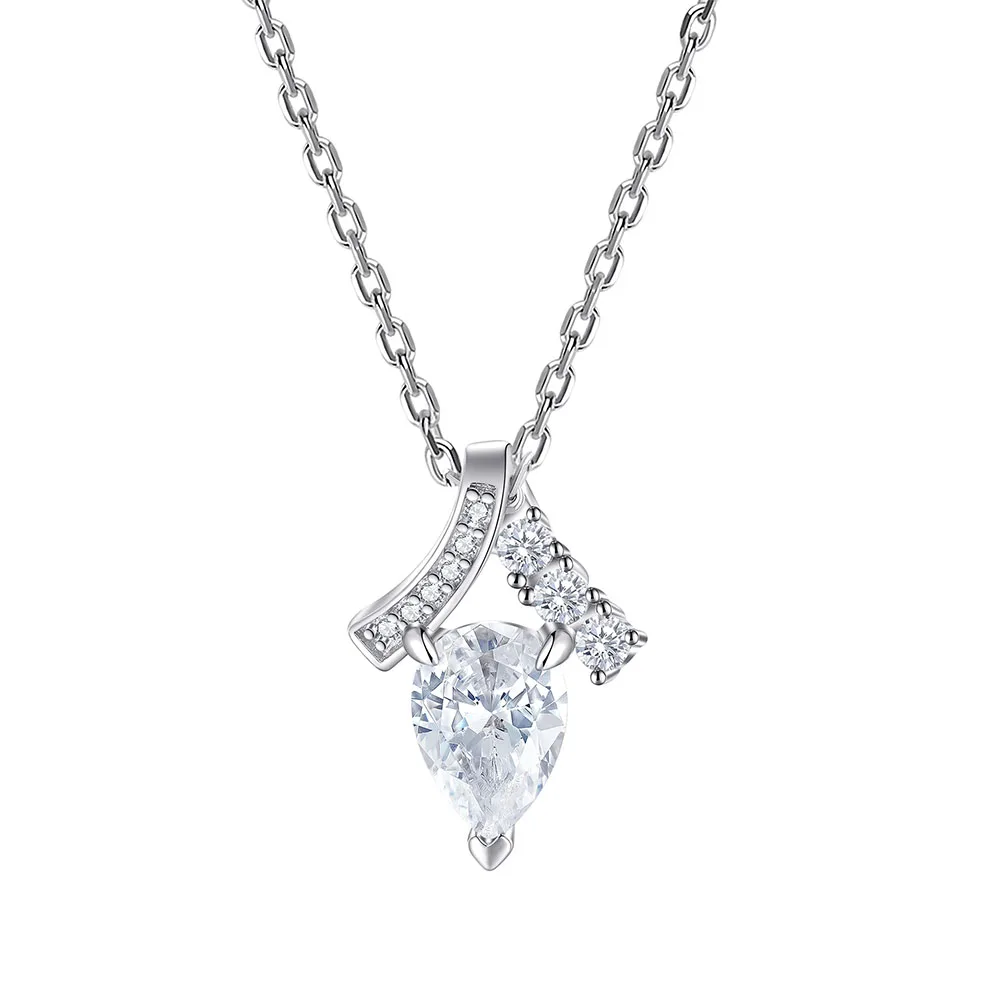 Apexelle Brand Fashion Jewelry 925 Sterling Silver Necklaces For Women Water Drop Zircon Pendant Necklace Fine Jewelry
Apexelle Brand Fashion Jewelry 925 Sterling Silver Necklaces For Women Water Drop Zircon Pendant Necklace Fine Jewelry