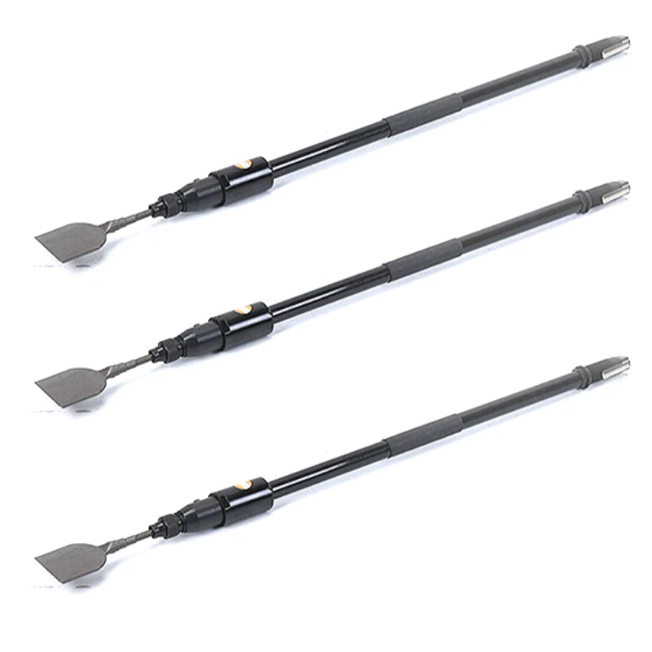Three tools in one: chipping, scraping and descaling Long reach scaler Power scraped 400sq.ft. digging aid for clay soil
Three tools in one: chipping, scraping and descaling Long reach scaler Power scraped 400sq.ft. digging aid for clay soil