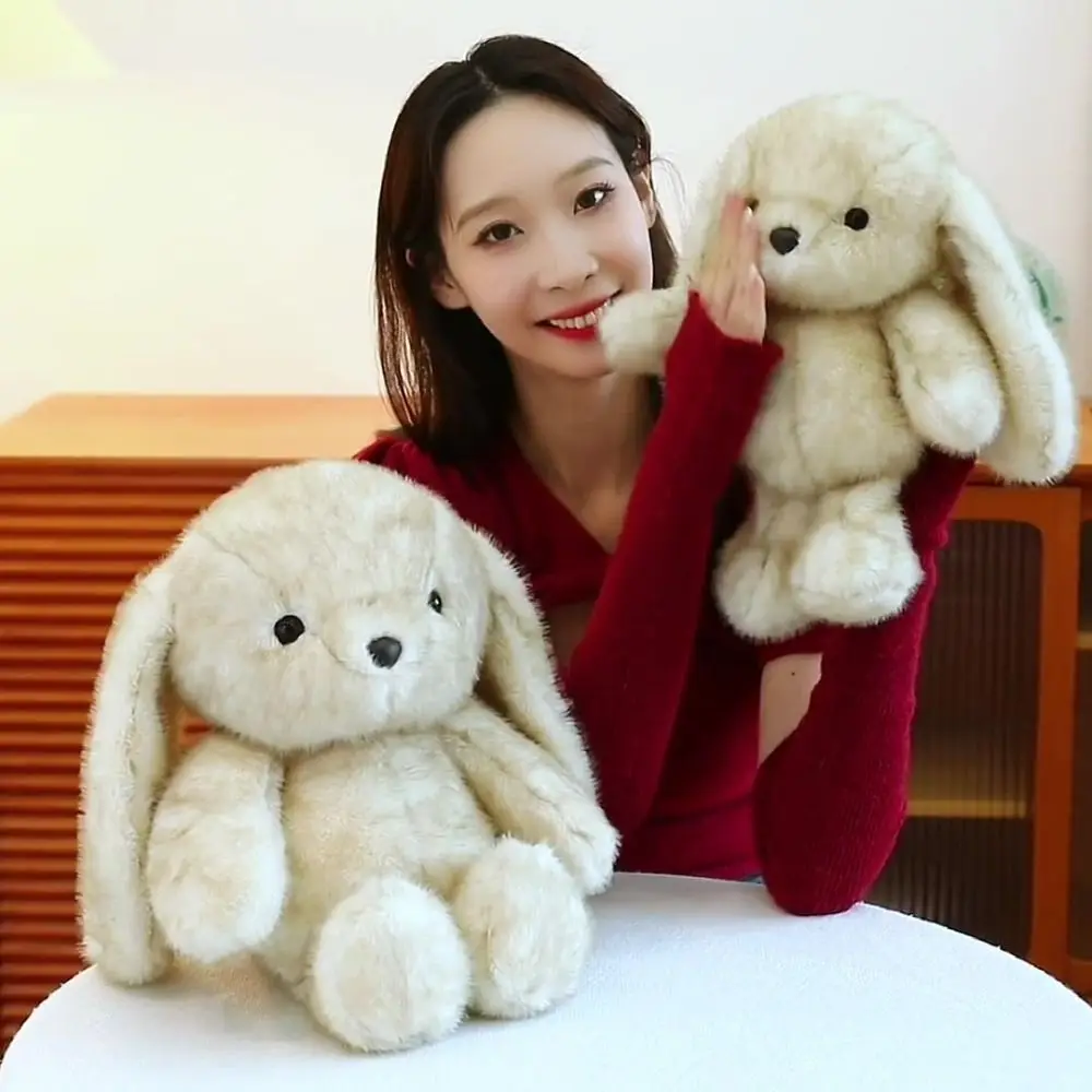 Creative Soft Rabbit Pillow Fluffy Interactive Big Ear Rabbit Comfortable Handmade Stuffed Animals Rabbit Gifts
Creative Soft Rabbit Pillow Fluffy Interactive Big Ear Rabbit Comfortable Handmade Stuffed Animals Rabbit Gifts