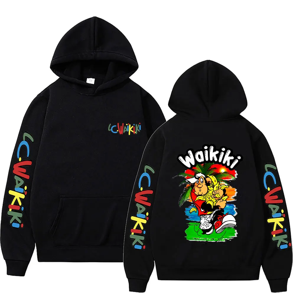 Love Bananas Lc Waikiki Monkey Meme Double Sided Graphic Hoodie Funny Kartoon Monkey Sweatshirt Men Women Fashion Casual Hoodies
Love Bananas Lc Waikiki Monkey Meme Double Sided Graphic Hoodie Funny Kartoon Monkey Sweatshirt Men Women Fashion Casual Hoodies