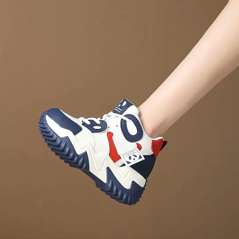 Fashion Casual Platform Sport Shoes for Women Lace Up Thick Soled Sneakers Ladies Heighten Casual Shoes Woman Chaussure Femme
Fashion Casual Platform Sport Shoes for Women Lace Up Thick Soled Sneakers Ladies Heighten Casual Shoes Woman Chaussure Femme