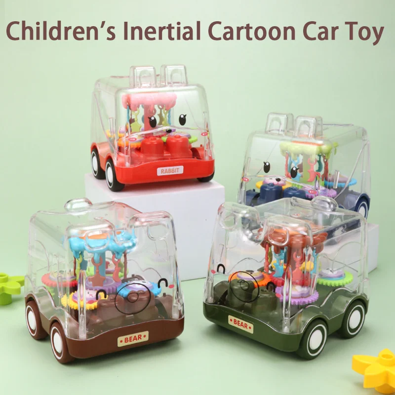 1Pc Transparent Cartoon Animal Inertia Gear Car Children's Bus Model Toy kids Educational Cognitive Toy Car Boy Girl Gift New
1Pc Transparent Cartoon Animal Inertia Gear Car Children's Bus Model Toy kids Educational Cognitive Toy Car Boy Girl Gift New