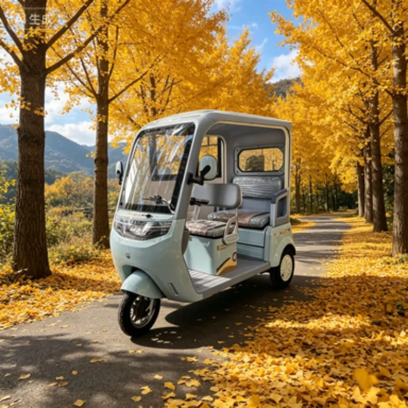 New Type 3 Wheel Passenger Tricycles With 8 Seats TukTuk With Luggage Shelf and Door Curtain New Electric Tricycle
New Type 3 Wheel Passenger Tricycles With 8 Seats TukTuk With Luggage Shelf and Door Curtain New Electric Tricycle