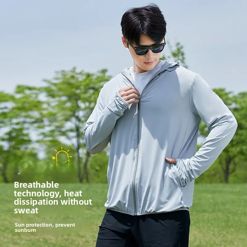 Ice Silk Breathable Fishing Jacket Men's Summer Removeable Cap Sleeveless UV Protection Polyester Fabric Standard Fit Jacket
Ice Silk Breathable Fishing Jacket Men's Summer Removeable Cap Sleeveless UV Protection Polyester Fabric Standard Fit Jacket